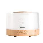 muson Essential Oil Diffuser Sound Machine Combo Diffuser for Aromatherapy Fragrant Oil Cool Mist Humidifier with Natural Sound Music & Warm Night Light, Auto Shutoff, White