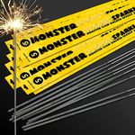 Pack of 50 x 45cm (18") Handheld Monster Golden Sparklers (50 Sparklers)