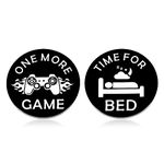 Game Lover Gamer Gifts Christmas Stocking Stuffers Valentines Day Gifts for Him Kids Men Teens Boys 5 8 12 Teenage Boyfriend Gifts Sweet 16 18 21 Birthday Funny Gag Go to Bed Coin Son Grandson Brother