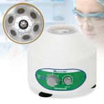 Mxmoonant Lab Centrifuge, 4000rpm, 6x20ml, 1790xg, 60min Timer, 4kg, φ245x215, Capable of 20ml/15ml/10ml/5ml Test Tubes, for PRP, Separation of Samples, Qualitative Analysis (UK Plug)