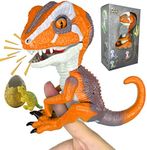 Ulinca Dinosaurs for Boys - Untamed T-Rex - Interactive Collectible Dinosaur Mini for Girls - Ironjaw