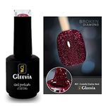 Gleevia Disco Glitter Finish Light Reflective Uv Gel Nail Polish Broken Diamond Flashing Sparkly Gel Nail Polish 15Ml