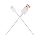 Mi Xiaomi Original 33W Sonic Charge 3A Fast Charging 1m Type C Cable for Smartphones, Tablets, Laptops & Other Type C Devices, 480Mbps Data Sync, Quick Charge 3.0 (White)