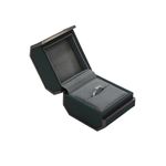 Moon Designer Jewellery Box for Ring (GREEN with Grey Interior)