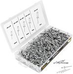 Tradespro 836341 Aluminum Rivet Assortment, 500-Piece, Multiple Sizes