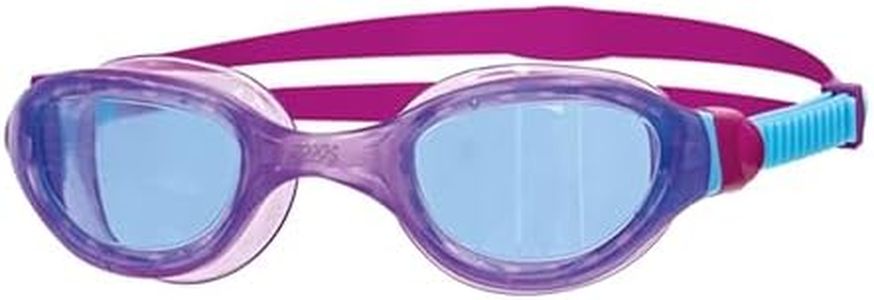 ZOGGS Phantom 2.0 Swimming Goggles For Junior, Color - Translucent Purple/Aqua/Tint Blue