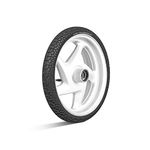 TVS Eurogrip 3.00-17 6PR DURA PRO Tube-Type Bike Tyre, Rear (3MCY90)