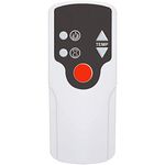 Replacement for Twin Star Fireplace Remote Control for 26II033FGL 28II033FGL 32II033FGL 33II033FGL 18II033FSL 23II033FSL 25II033FSL 26II033FSL 28II033FSL 32II033FSL 33II033FSL 18II033CGL 23II033CGL