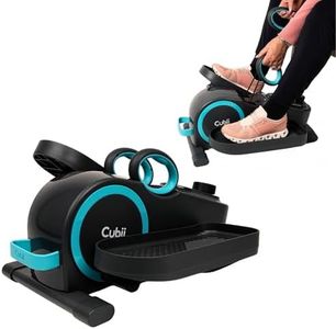 Cubii Total Body - Compact 2-in-1 Elliptical with 12 Resistance Levels, Low-Impact Cardio & Strength Training with an Ergonomic Pulley System for a Full-Body Workout Anywhere You Sit - Adult to Senior