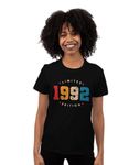 TRI VASTRAM 1992 Printed Regular Size Tshirt for Men and Women - Black, X-Large