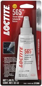 LOCTITE PST 565 Thread Sealant: High Performance, High Viscosity, Rapid Cure, Acrylic Thread Sealant, Anareobic, Replaces Tapes and Pipe Dopes White, 1.69 fl oz Tube (PN: 483629)