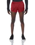 SOFFE Mens Running Short,Garnet,Large