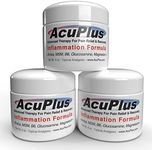 AcuPlus - Advanced Pain Relief Cream - Topical Anti Inflammatory Cream to Soothe Muscle & Joint Pain - Arthritis, Bursitis & Tendonitis Cream - Fast-Acting Natural Ingredients - 4 oz. each, Pack of 3