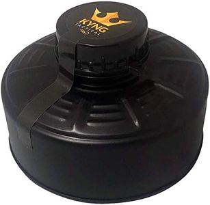KYNG Tactical 40mm Mask Filter- Emergency Preparedness, Industrial Use, Painting, Welding Prep, Halloween Mask, UPGRADED Premium Black 40mm Filter, Sealed - Made in 2020