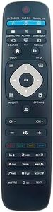 Replacement Remote fit for Philips LED TVs 42HFL7009D/12 47HFL7009D/12 24HFL3009D/12 24HFL3009W/12 28HFL3009D/12 32HFL3009D/12 32HFL3009W/12 28HFL5009D/12 28HFL5010T/12 32HFL5010T/12 40HFL5010T/12