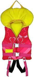 Kids Swim Vest, Toddler Swim Jacket with Adjustable Safety Strap, Toddler Swimming Aid for 24-77 lbs Boys and Girls