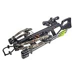 Bear X Intense Ready to Shoot Crossbow Package with Scope, Quiver, Bolts, Cocking Rope, and Wax, Strata Finish, One Size (AC03A2AA185)