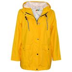 A2Z 4 Kids PU Raincoat Jackets Windbreaker Waterproof Parka Shower Resistant Hooded Raincoat Girls Boys Age 5-13 Years