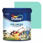 Dulux Promise Exterior Emulsion Paint (1L, Bali Hai) | Ideal for Exterior Walls | Smooth Finish | Anti-Peel & Anti-Crack | Long-Lasting Colors