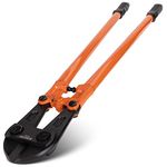 KSEIBI 141595 Bolt Lock Cutter Hand Jaws Blades Chain Wire Fence Cable Rebar Wire (36 Inch-900MM)