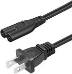 8.2ft 2 Prong Power Cord Replacement for HP Envy 6055 6052 6075 pro 6455 6458 6452 Printer AC Power Cord Cable