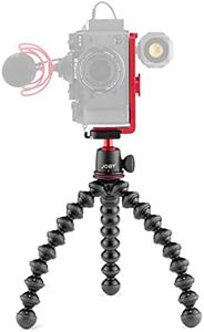 JOBY GorillaPod 3K Vert Kit, Compact Flexible Tripod 3K Stand and BallHead 3K with Vertical L Bracket for Landscape and Portrait Mirrorless Cameras up to 3kg (6.6lb),Black,JB01829-BWK