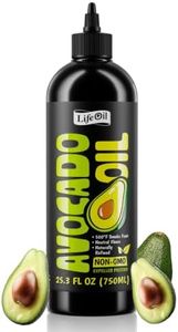 LifeOiL Pure Avocado Oil for Cooking, Expeller-Pressed, Non-GMO, 25.3 fl oz