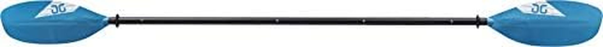 AQUAGLIDE Universal Crux Kayak Packable 4-Piece Spring Pin Joints Fiberglass Carbon Paddle Tough Reinforced Nylon Blade Fishing Kayaking iSUP Family Friendly 220 cm