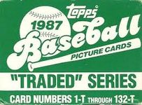 Topps 1987 Traded Complete Baseball Card Set, UNOPENED-Full Set of 132 Cards