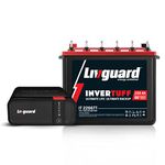 Livguard | 800VA/12V Pure Sine Wave Inverter | 220Ah Tall Tubular Battery | Inverter & Battery Combo for Home, Small Shops & Offices | Best in Class Warranty & Free Installation