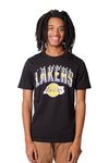 NBA Los Angeles Lakers Men's T-Shirt Arched Plexi Short Sleeve Tee Shirt, X-Large, Black