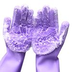 Dishwashing Gloves For Men With Scrubber