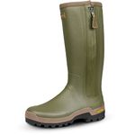 Härkila | Orton Zip Boot | Professional Hunting Clothes & Equipment | Scandinavian Quality Made to Last | Dark Olive, 11