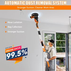 VELPAX 1250W Drywall Sander – Powerful Electric Wall Smoothing Tool