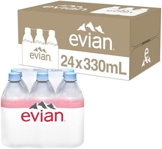 Evian Natural Spring Water, 330 ML (11.15 fl oz) bottles, 24 pack