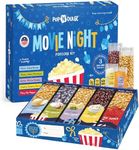 Hanukkah Gifts Movie Night Popcorn Gift Set, Kosher OU-D, Gift Baskets, 5 Gourmet Popcorn Kernels and 5 Popcorn Flavoring, Non-GMO Popcorn Gifts - 10 Pack, Gift Ideas For Men, Women, Kids