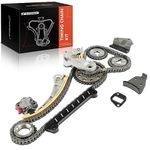 A-Premium Engine Timing Chain Kit W/Sprocket & More [fits DOHC, 4Cyl 1.8L 2.0L 2.3L] Compatible with Chevy Tracker 99-03 & Suzuki Aerio 02-07, Esteem 99-02, Sidekick 96-98, SX4 07-09, Vitara 99-03