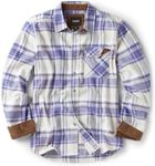 CQR Men's All Cotton Flannel Shirt,