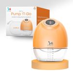 Bump2Cradle | ISO 9001:2015 Certified| No 1 Brand by Doctors and Lactation Experts |Automatic Nipple Corrector Patented Technology -Pump N Go Pro|Model: (B2C 117/Pro) Electric Breast Pump|Soft Cushion|17, 19,21 & 25 mm flanges |3 Modes & 9 Suction Levels|Usb Charging & Cordless Quiet 1 Yr Warranty | Storage bottle with Cap | Free lactation consultation