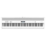 Roland FP-90X | Flagship Portable 88-Note Digital Piano | Immersive & Powerful 4 Speaker System | Distinctive Acoustic Tones & Deep Sound Shaping | Bluetooth & MIDI Connectivity | White