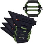 GPCA Metal Grab Handles for Jeep Wrangler 4xe, JL, JT, JK, Sport, Sahara, Rubicon and Gladiator 4DR/2DR 2007-2023 GP Grip PRO, Foldable Patented, 4+2 Packs, Army Green