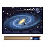 EuroGraphics Universe: You are Here Poster 36 x 24 inch