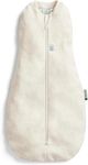 ergoPouch Cocoon Swaddle Sack 0.2 TOG - Baby Sleep Sack, Gentle Snug Fit Helps Calm Startle Reflex, Ideal for Arms In/Out Sleeping, Soft Breathable Fabric for Better Sleep (0-3 Months, Oatmeal Marle)