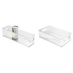 InterDesign Freeze Binz Storage Boxe Small and Medium Boxes Bundle