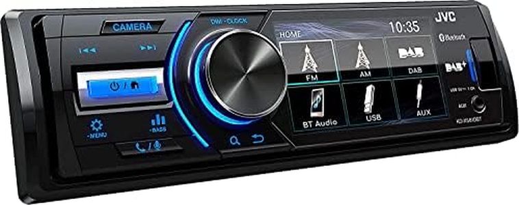 JVC KD-X561DBT 3" Monitor DAB, Bluetooth Calling & Music Streaming Car Radio, Rear Camera Input