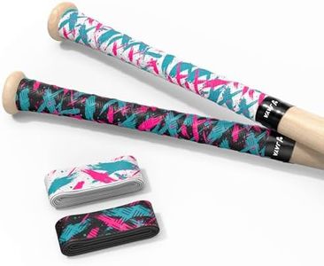 JAYA Bat Grip Tape 2 Pack Mixed Color – 1.1mm Full Adhesive | Durable | Anti-Slip & Sweat-Wicking | Soft Feel & Pro-Level Control for Baseball & Softball