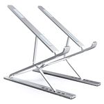 ElfAnt Laptop Stand Adjustable Portable Aluminum for 10" - 17" Laptop Tablet