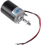 Mini 12V/24V CW/CCW Permanent Magnet DC Motor Reversible Electric Gear Motor High Speed Low Noise for DIY Generator(DC 24V 7000RPM)