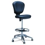 Safco Products 3442BV Metro Extended Height Chair, Black Vinyl