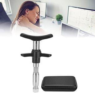 Yosoo Chiropractic Adjusting Tool Manual Spine Chiropractic Adjus Massager Spine Scoliosis Adjuster Spine Chiropractic Massager Neck Traction Device Handheld Spine Correction Gun for Body Adjustment